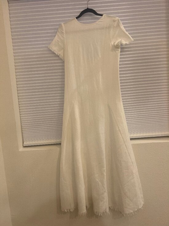 NWT STAUD Le Havre Dress/Cover-up Buttercream - Picture 6 of 10